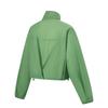 Li Ning Fitness Series Comfortable Breathable Stand Collar Versatile Loose Sports Solid Color Windbreaker Women Outerwear AFDU586-3