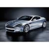 Декоративный плакат Aston Martin с рамкой - Настенное искусство с принтом винтажного автомобиля