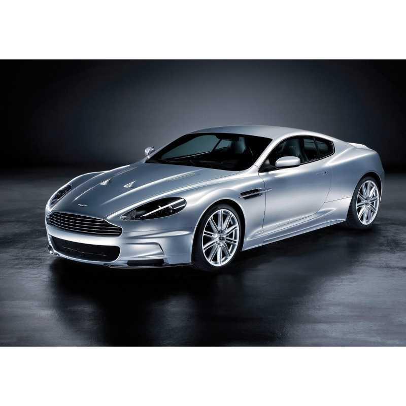 Декоративный плакат Aston Martin с рамкой - Настенное искусство с принтом винтажного автомобиля
