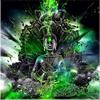 Full Area Diamond Cross Stitch Black Buhhda & Green Light 3D Diamond Painting Kit Diamond Embroidery