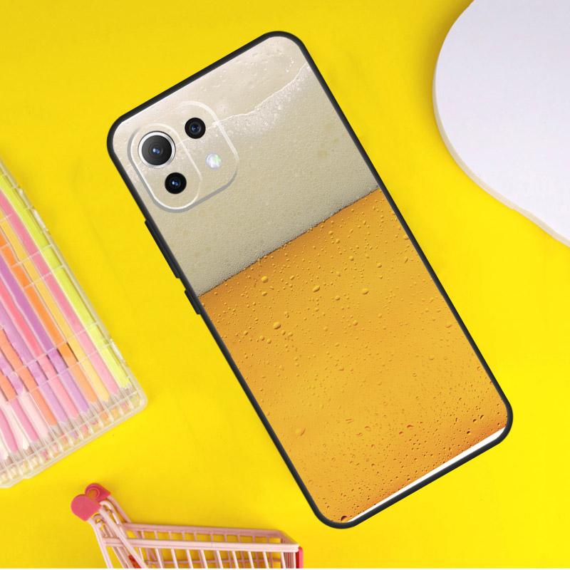 Чехол-крышка для телефона Xiaomi 14T Pro 11T 12T 13T 13 14 Ultra POCO X7 Pro X3 X5 F3 F5 F6 M6 X6 Pro с рисунком "Бокал пива"