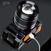 Head-Mounted Flashlight Long Irradiation Distance Illumination Rechargeable Durable Intelligent Induction Headlamp Night Fishing LED Lamp