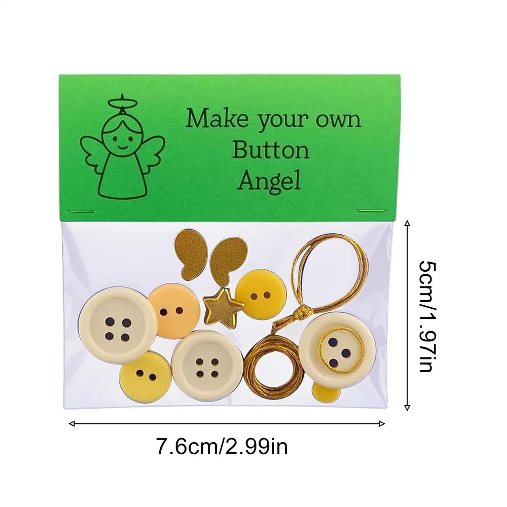 Наборы елочных украшений из пуговиц Ручная работа Пуговичный снеговик Набор для поделок Подвеска на елку Украшение для рождественской вечеринки 2025