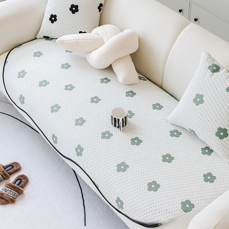 Диванная подушка специальной формы Four Seasons Universal Irregular Straight Row Tofu Block Диванная подушка Нескользящий Чехол для дивана Полотенце