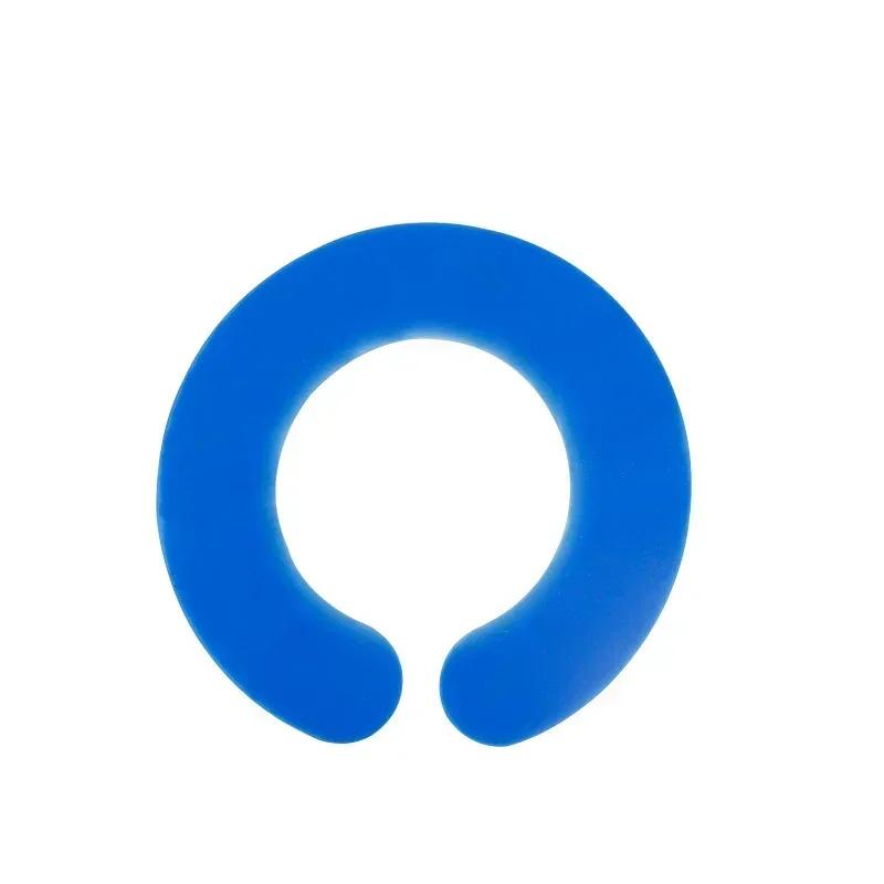 Мягкий Силиконовый Воротник для Стрижки Волос, Накидка на Шею, Парикмахерская, Парикмахер, Накидки для Окрашивания Волос, Водонепроницаемая Повязка на Шею, Салонные Аксессуары