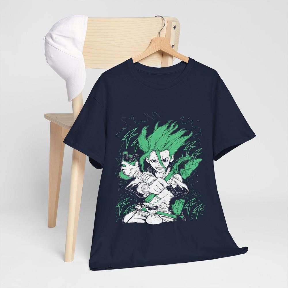 Dr Stone Senku Ishigami Tshirt Anime Unisexga Tshirt Taiju Oki Ryusui Gift Shirt