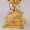 Nepalese Craft Zinc Alloy Crystal Bodhi Pagoda Sacrificial Pagoda Home Offering Sacrificial Child Table Decoration