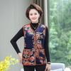 Autumn and Winter Velvet Thickened Vest Thermal Vest Women's Clothing Old Lady Vest Jacket Vest