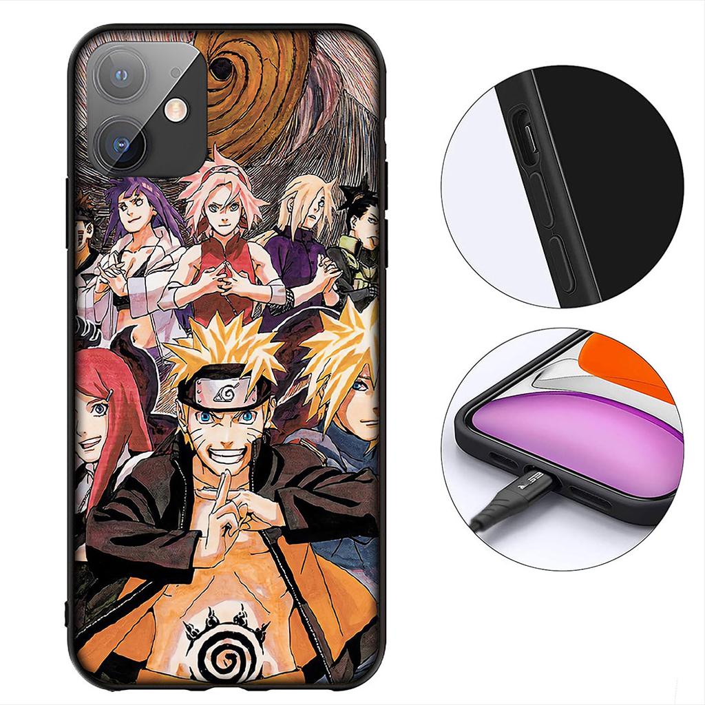 Чехол для телефона Akatsuki Narutos Uchiha Itachi для Samsung Galaxy Note 20 9 10 S8 S10 Lite S9 Plus A54 A53 A21S S10E A17 Мягкий чехол