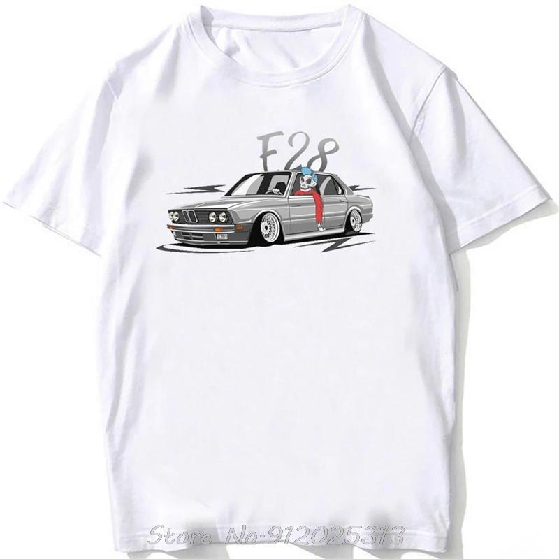 Oversized tshirt Retro Germany EUDM - E34 M5 Tshirts Old Legend E30 M3 Classic Car T-Shirt Boy Casual Tops White Graphic tshirt