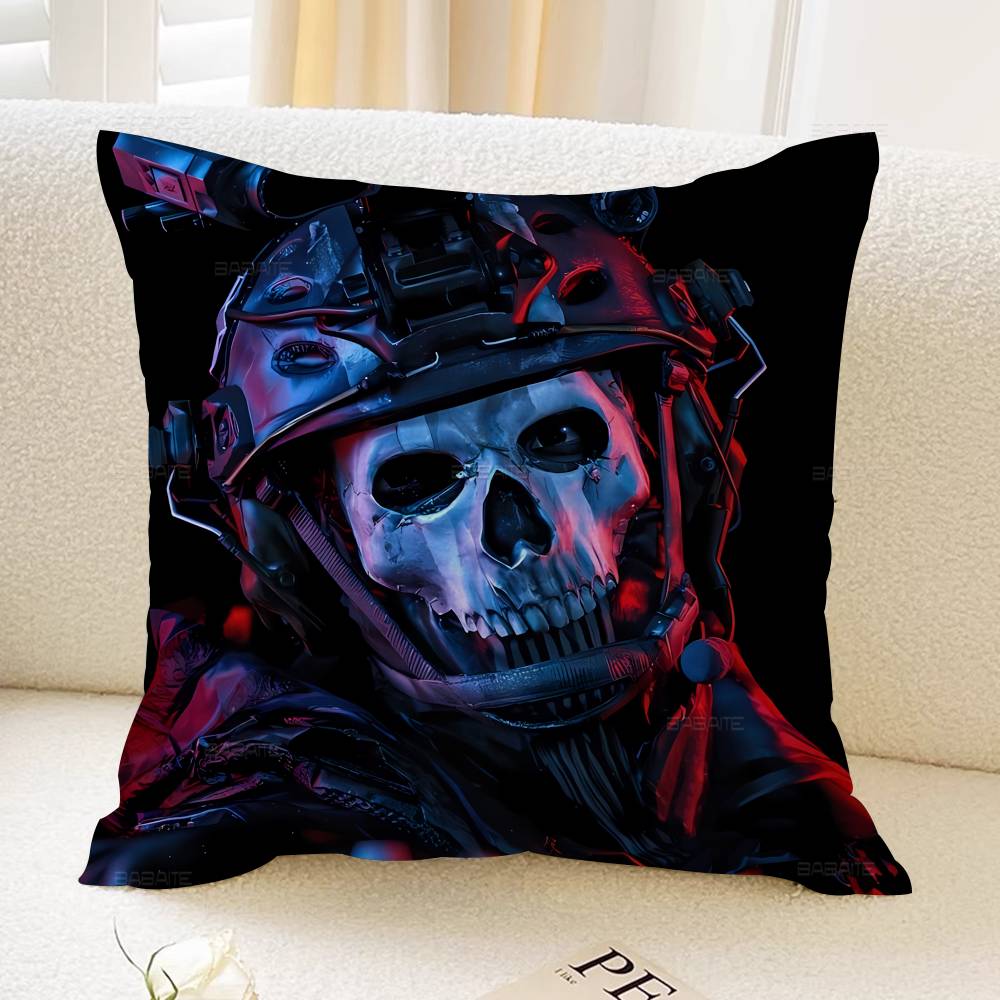 Game Call of Duty Pillow Gift Home Office Decoration Bedroom Sofa Car Cushion Cover case x