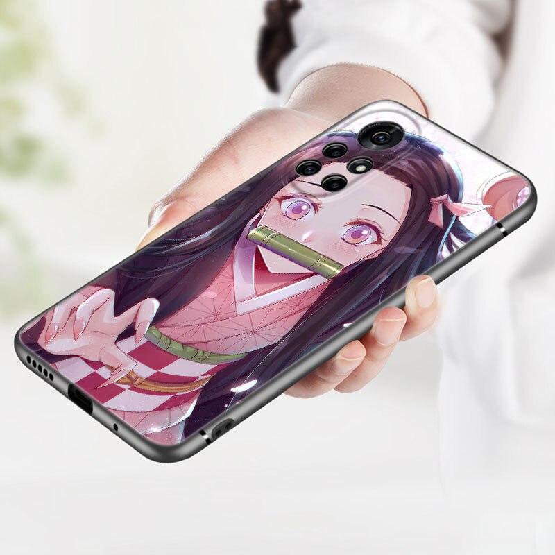 Чехол с аниме «Убийца демонов Камадо Незуко» для Huawei Honor 60 50 SE 30S Mate 30 20 10 Lite 40 Nova 9 8 Pro Y60 8i 7i 7SE 5T Premium
