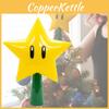 Bros Super Mario Star Light Light Up Holiday Xmas Tree Topper Decor Party Lamp