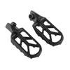 Motorcycle Foot Pedal Stainless Steel 120mm Black Rider Foot Peg Rest Pedal for TW200 PW50 PW80 Pit Dirt Bikes