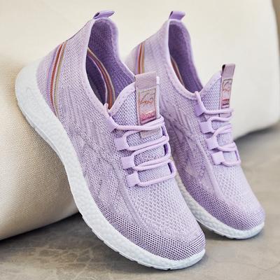 Обувь женская новая женская обувь одиночные туфли полиуретановые Fly тканые повседневные спортивные туфли женские