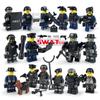 1632 Military Police Flying Tiger Special Police 16 Minifigures Children's Assembly Building Block Toys