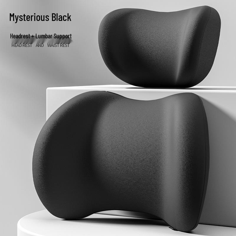 Универсальная подушка на сиденье автомобиля из пены с памятью - Поддержка шеи и поясницы для всех сезонов