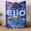 1pc, Elio Adventure Blanket Soft & Cozy Home Decor, Perfect for Couch, Bed, Travel, Camping, Car, Beach, Office Nap, Gift Idea
