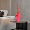 3D Printed Retractable Middle Finger Telescopic Middle Finger Figurine Stress Relief Toy Home Office Living Room Desktop Decoration Ornament Gag Gift