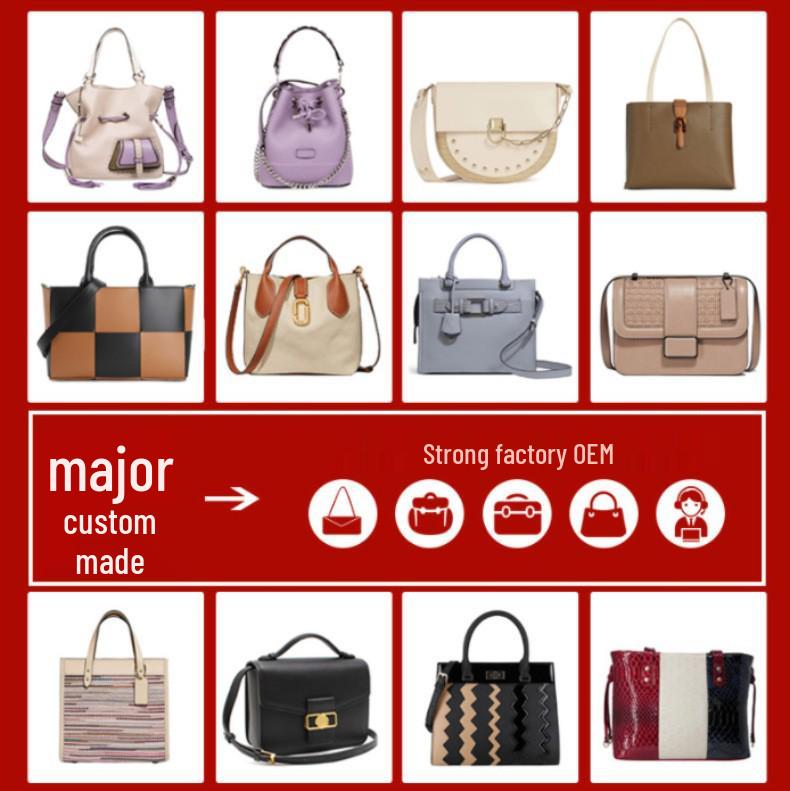 Садовая сумка-тоут из коровьей кожи 30 см - Универсальная ручная и наплечная сумка-мессенджер 2024