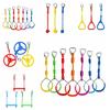 Hang Indoor Playground Climbing Ring Accessories Rope Playground Monkey Swing Bars Early Education