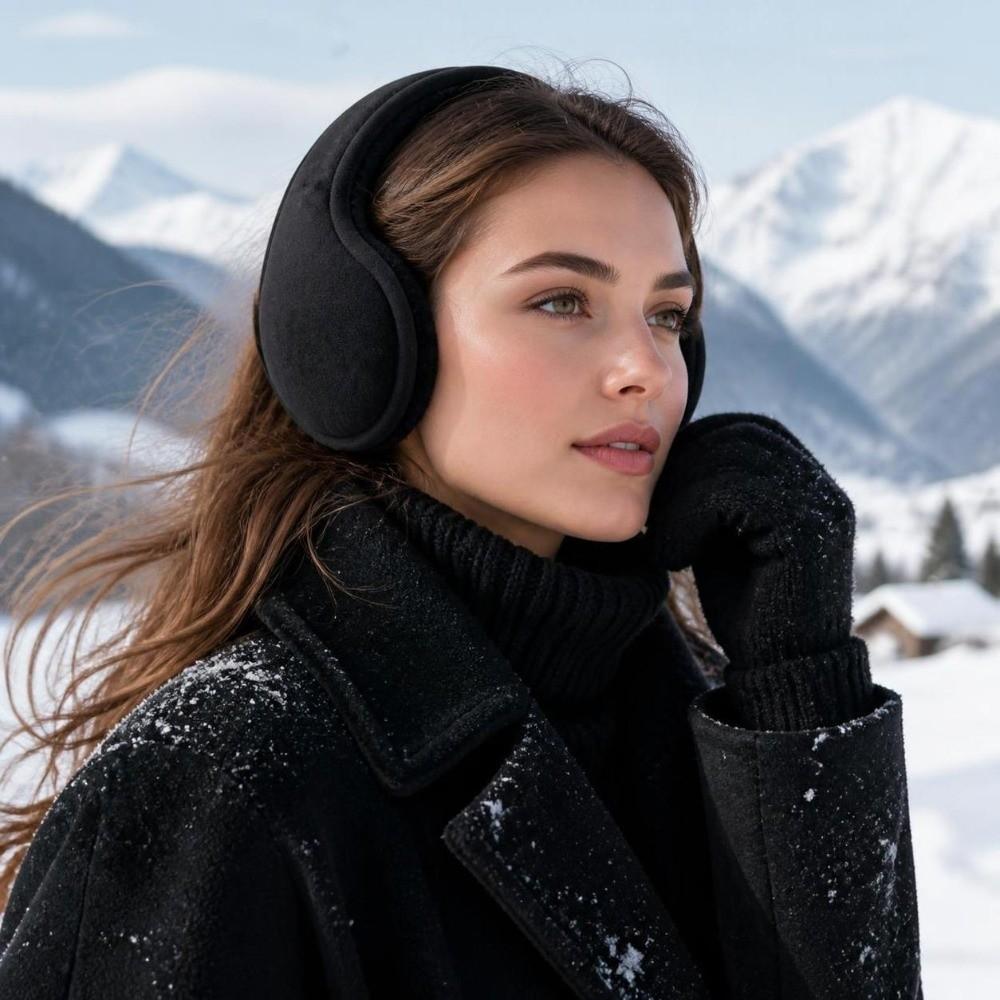 Plush Velvet Ear Muffs Thicken Padding Thicken Ear Covers New Winter Earmuffs Men Women