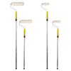 Paint Roller Set with Extension Pole, Tray, and Brush - Yellow/White