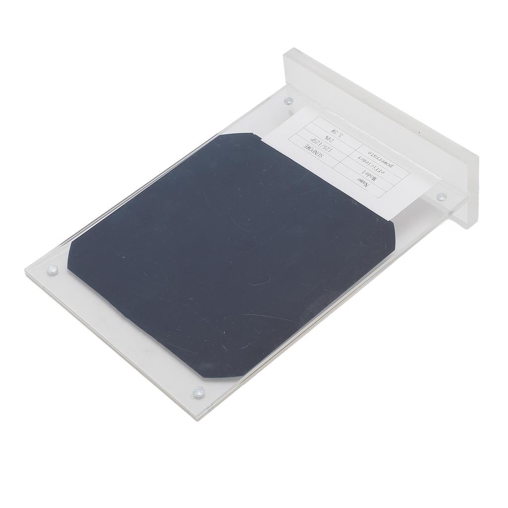 Mini Solar Panel 3.3W Monocrystalline Silicon Acrylic Portable Solar Panel for Science Project