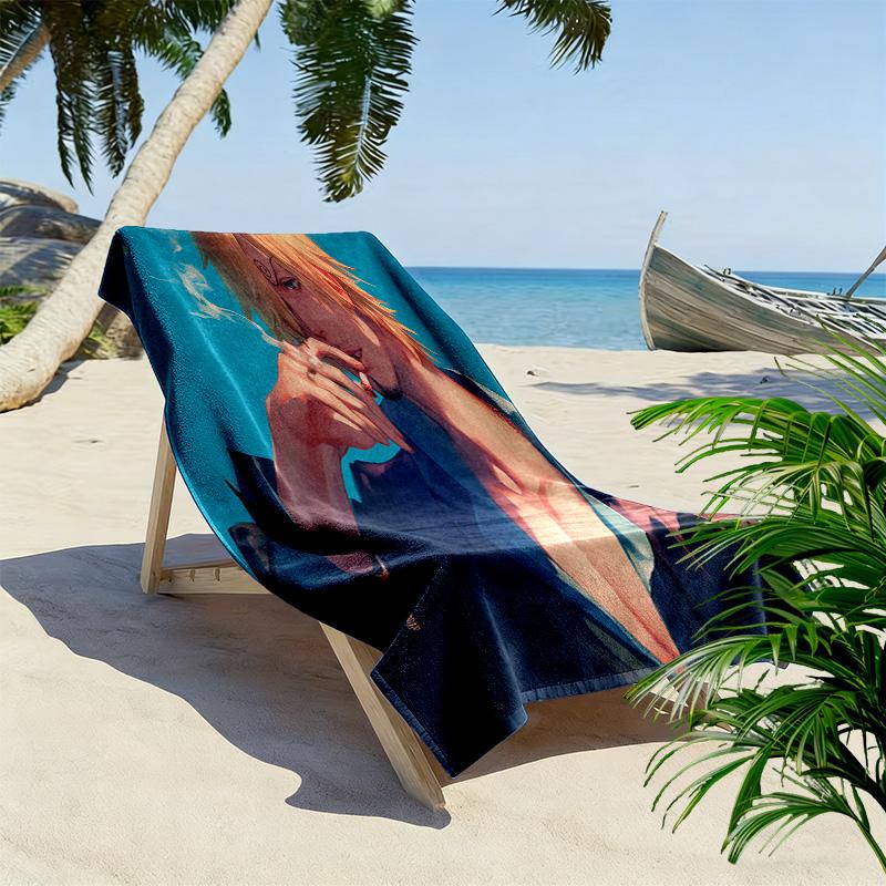 Adventurous Crew Unites beach towel Portable for travel Outdoor camping Outdoor pool towel seaside Absorbent bath towel printing Comfort beach