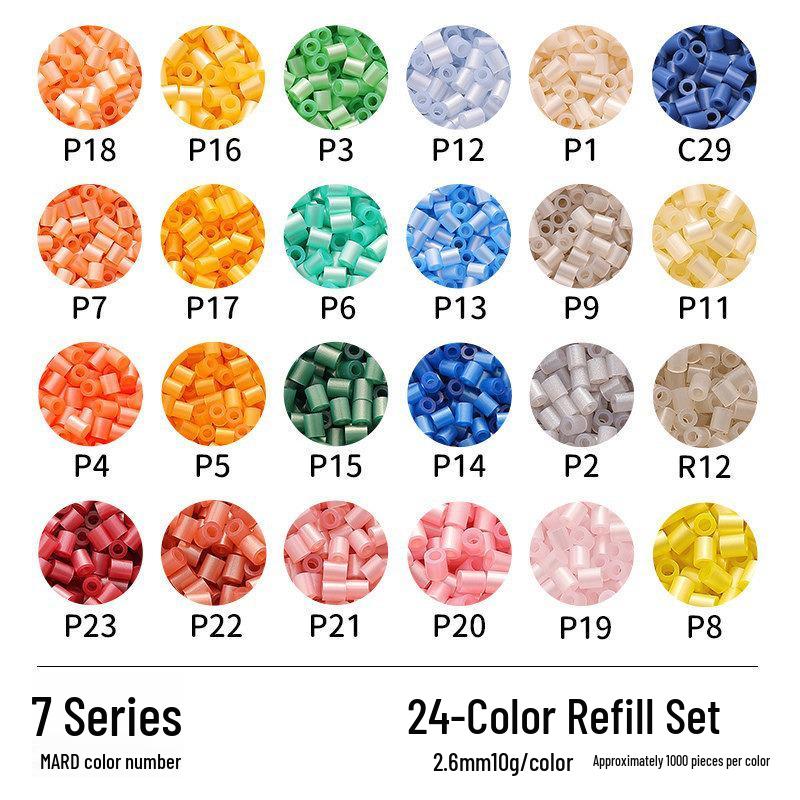 Набор пополнения бусин Perler House 294 Color Fusion - 221 особый цвет Материалы для DIY