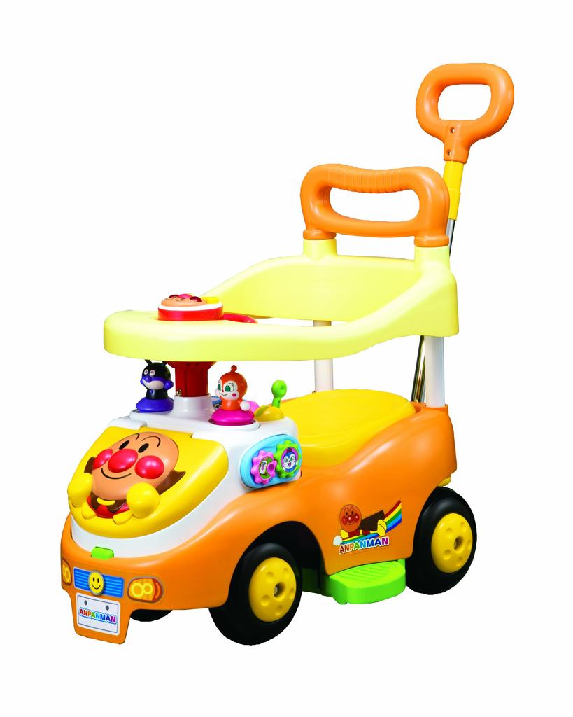 Anpanman Yokubari Busy Car 2 with Push Rod Guard +