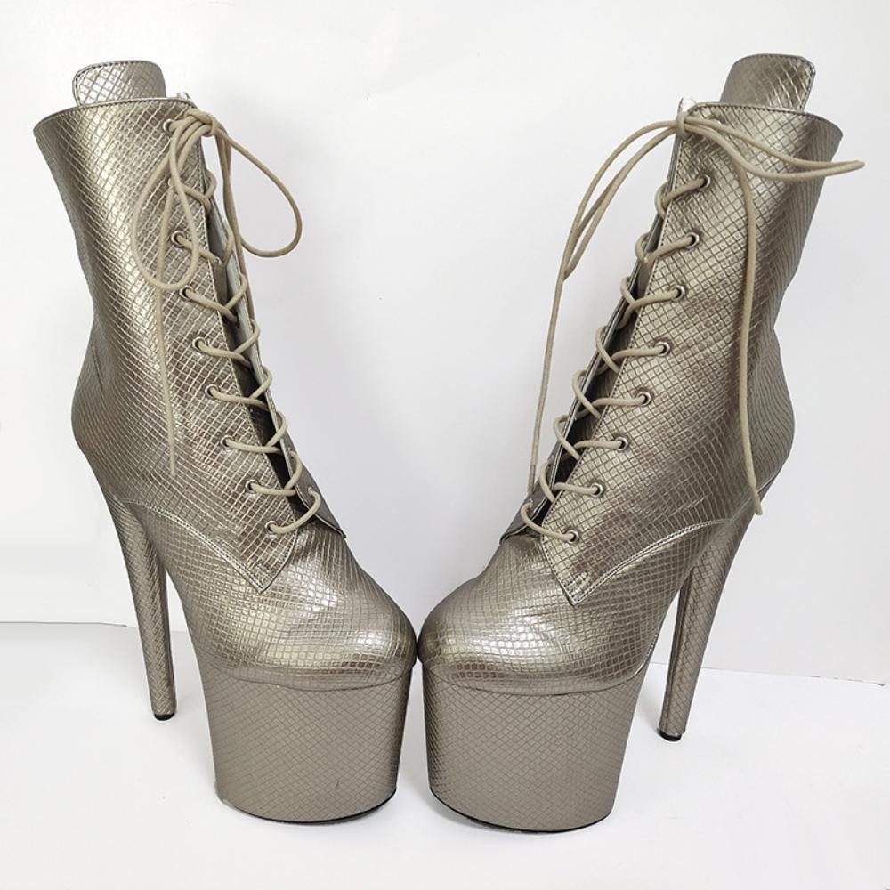 Ботильоны на тонком каблуке 20 см, обувь на платформе, женские пикантные туфли-лодочки для ночного клуба, туфли-лодочки для танцев на пилоне