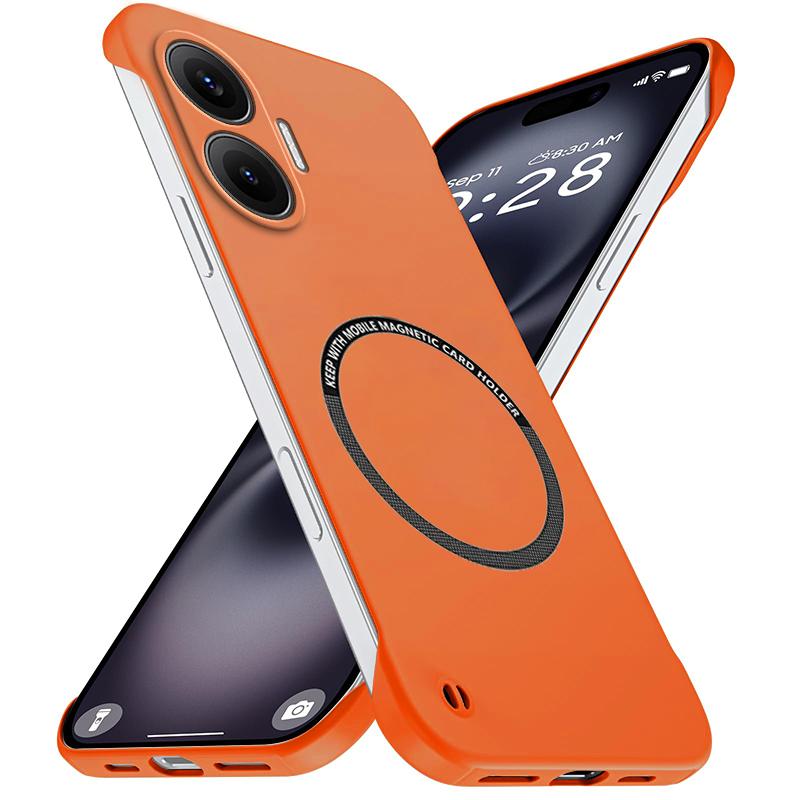 Роскошный Однотонный Безрамочный Тонкий Улучшенный ПК Чехол Для Xiaomi POCO X8 Pro Max X7 X6 F8 Ultra F8 F7 M8 M7 Ударопрочный Защитный Чехол