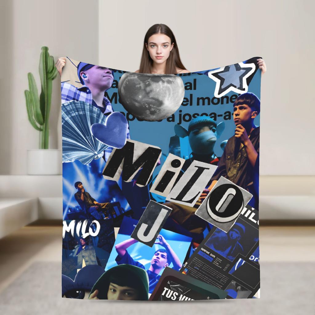 Rapper Milo J  111  Blankets Quality Warm  Throw Blanket Winter Travel Office Couch Bed Fashion Bedspread