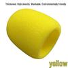 U-Shaped Thickened Microphone Sponge Cover: Reusable, Dustproof, Anti-Spray Protection for Stage, Home, and KTV Use.