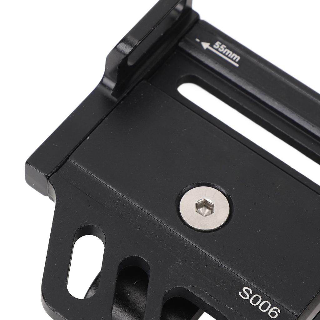 Bike Stem Phone Holder Aluminum Alloy Adjustable Rust Proof Bicycle Phone Headset Mount for Accessory