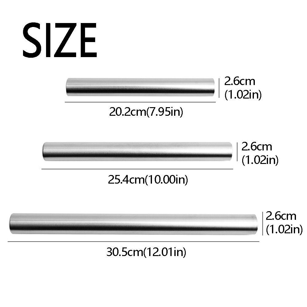 Smooth Surface Non-Stick Rolling Roller 8/10/12inch Pizza Pastry Roller Dough Bake Roller DIY Tool