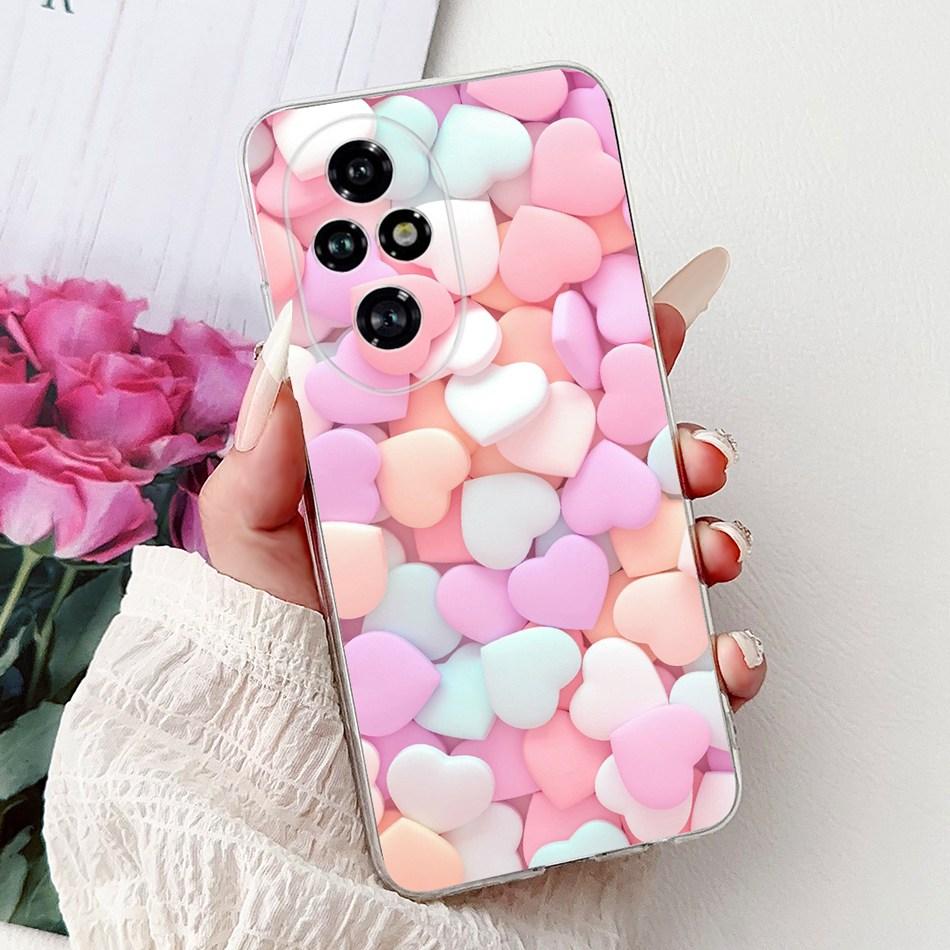 For Honor 200 Pro Honor200 Elegant Floral Butterfly Phone Case For Honor 200 200Pro Soft Silicone TPU Cases