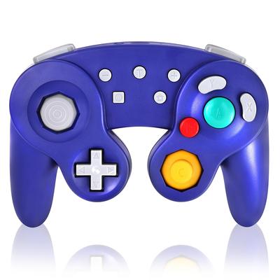 Контроллер Switch Pro K&SGAMER в стиле GameCube (Турбо и Вибрация) (фиолетовый)