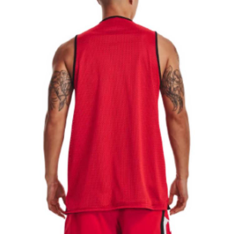 Under Armour Баскетбольная майка мужская красная 1377310-600