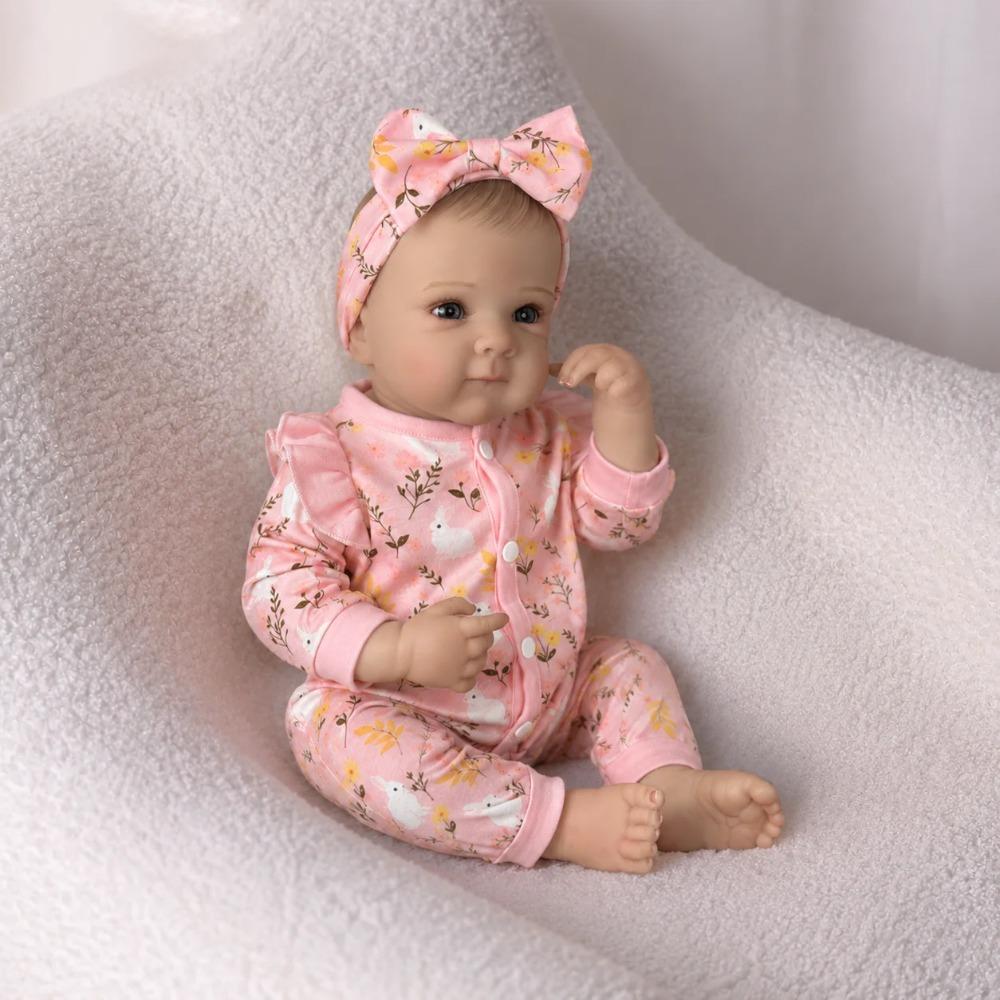 BZDOLL 45 см Реалистичная кукла-младенец Реборн с полным виниловым телом, 18 дюймов, реалистичный дизайн с 3D-кожей, модный подарок на день рождения для девочек
