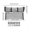 Сетка для хранения багажа автомобиля Простые износостойкие аксессуары Простота использования багажника