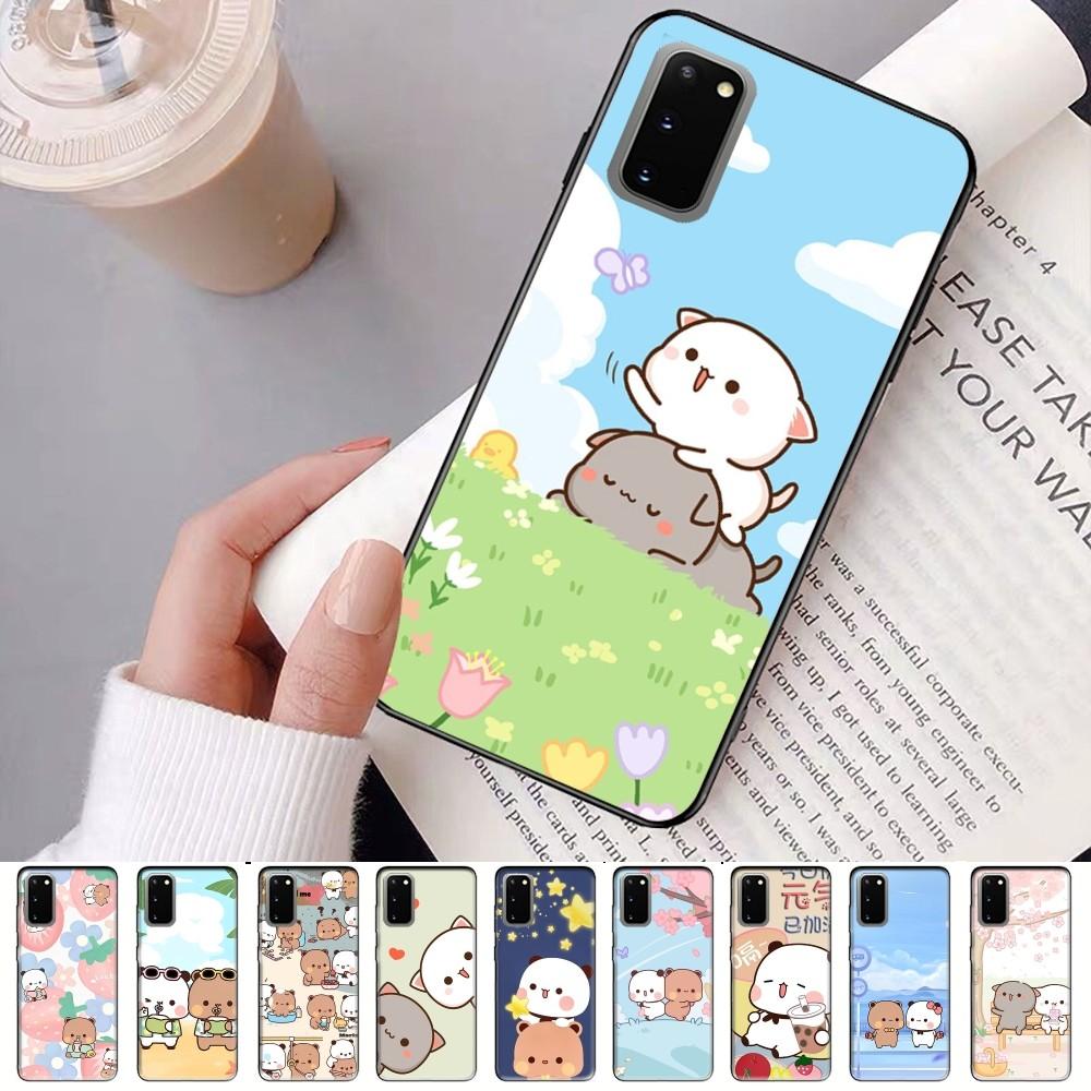 Чехол для телефона с изображением кота Моти из мультфильма для Samsung S 20 21 22 23 Plus Ultra для Redmi Note 8 9 10 11 для Huawei Y 5 6 9