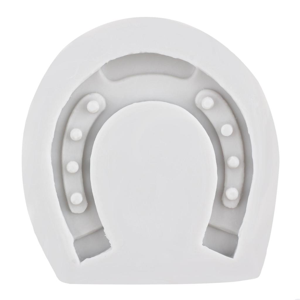 Horseshoe Silicone Mold Horseshoe Hoof Fondant Molds Cake Decorating Tools Theme Cake Dessert Decorated Chocolate Candy Mold
