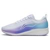 Li Ning Red Hare 6 Нескользящие, износостойкие, дышащие низкие кроссовки для бега Женские Бело-сине-фиолетовые ARMT016-7