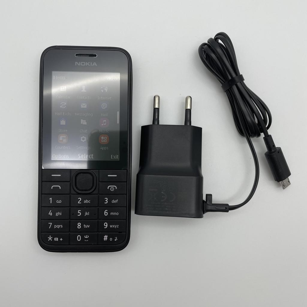 Восстановленный оригинальный мобильный телефон Nokia 207 с 1 SIM-картой