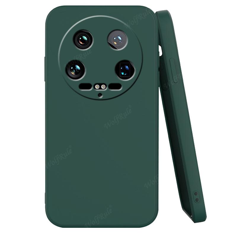 Для Xiaomi 14 Ultra Чехол Xiaomi 14 Ultra Capa Жидкий Силиконовый Противоударный Задний Новый Бампер TPU Мягкий Фундамент Xiaomi Mi 14 Ultra