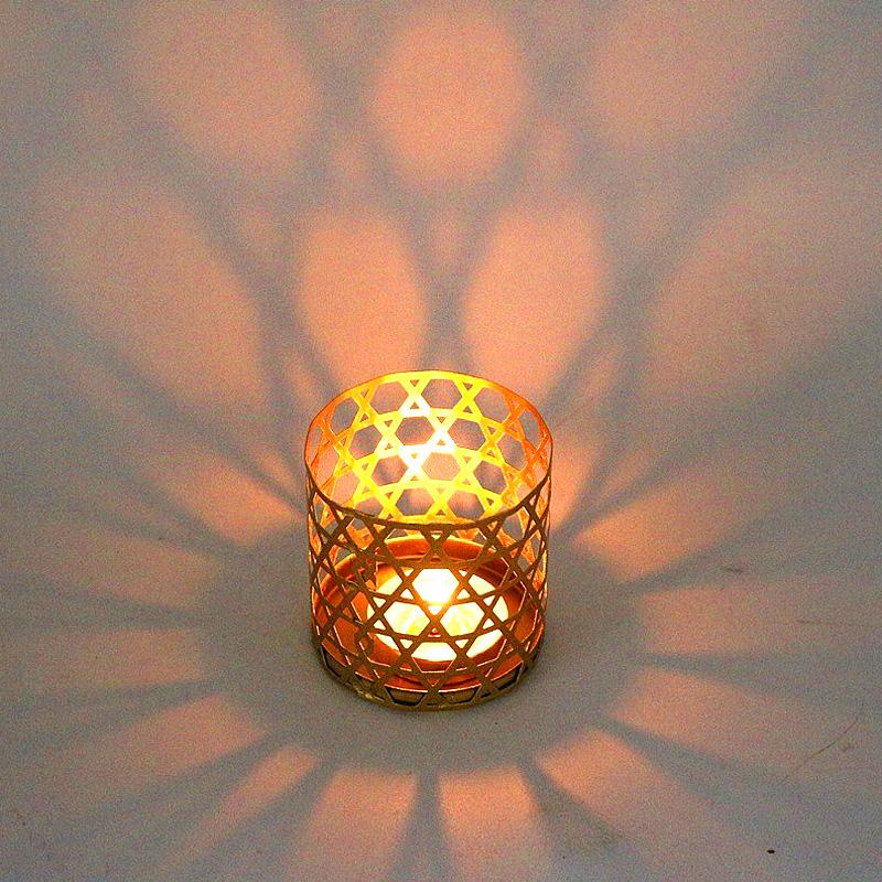 1 шт. железный подсвечник ароматная свеча чашка украшение дома золотые подсвечники ремесленные изделия