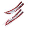ABS Chrome Rearview Wing Mirror Cover Trim protection Sticker Decorative strips For Honda FIT JAZZ 2014 2015 Accessories