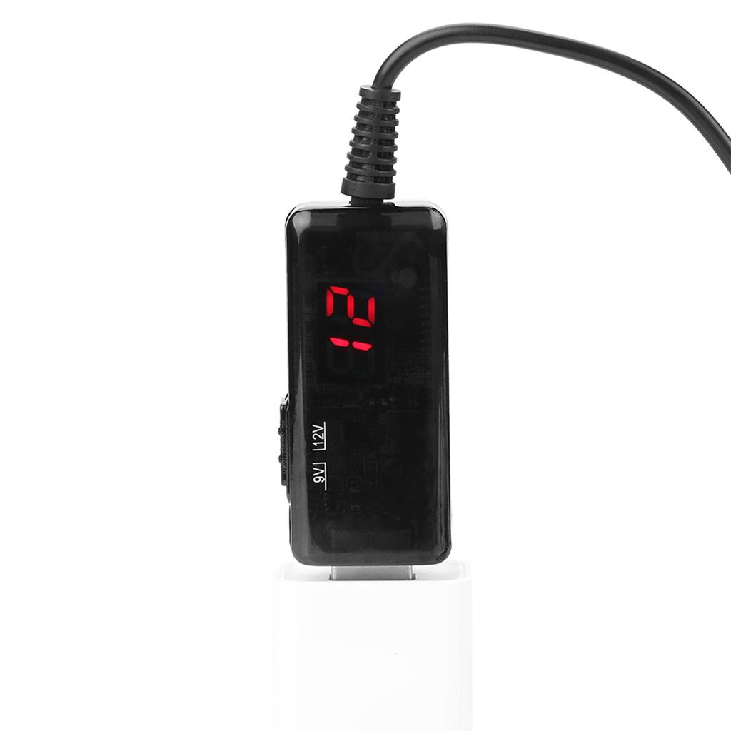 USB к DC Повышающий кабель Маршрутизатор Повышающий преобразователь напряжения Дисплей 9В12В